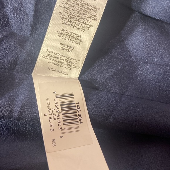 Dress the Population Alicia Dress Size Small. Midnight blue - Picture 7 of 7